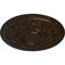 Ekena Millwork Darnay Ceiling Medallion (Fits Canopies up to 7 1/4"), Hand-Painted Bronze, 29 1/4"OD x 2"P CM29DABZS - alternate 3
